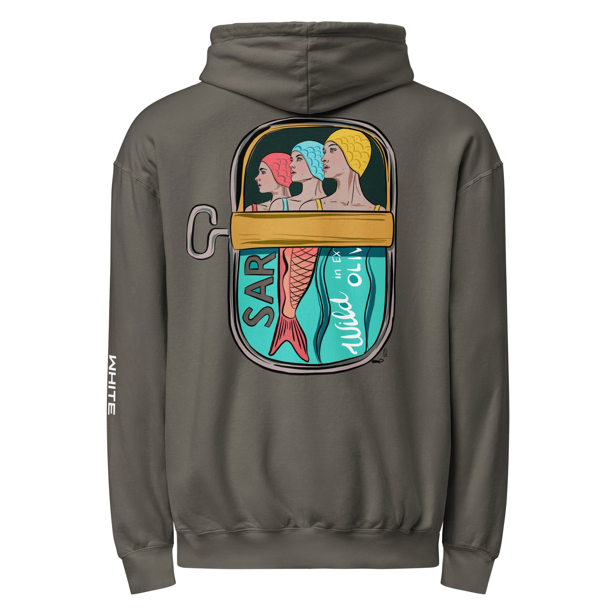 Sardines lightweight hoodie